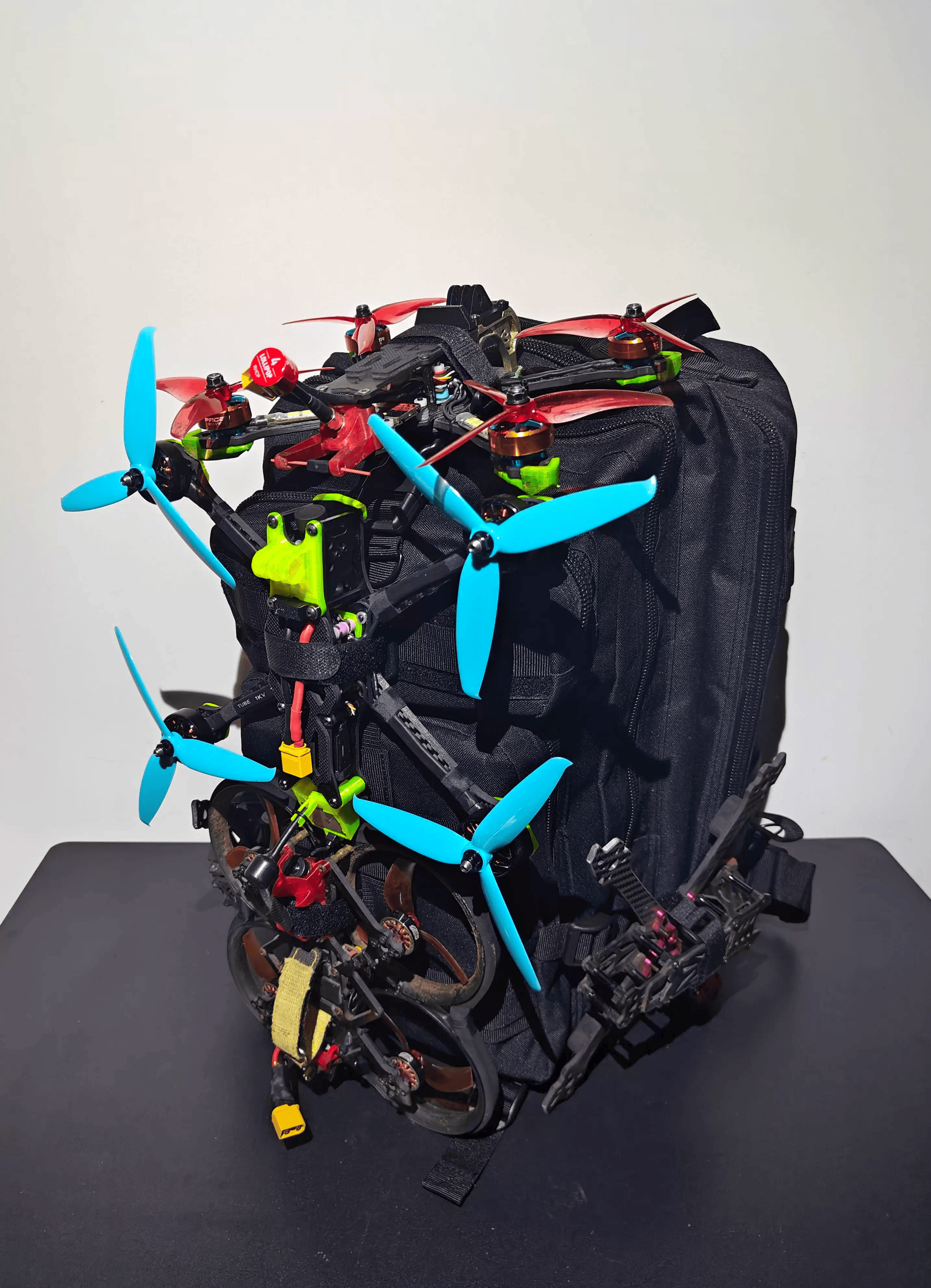 FPV Backpack Military Hang 4-5 - Drone Kit Octocopter reseña y precio