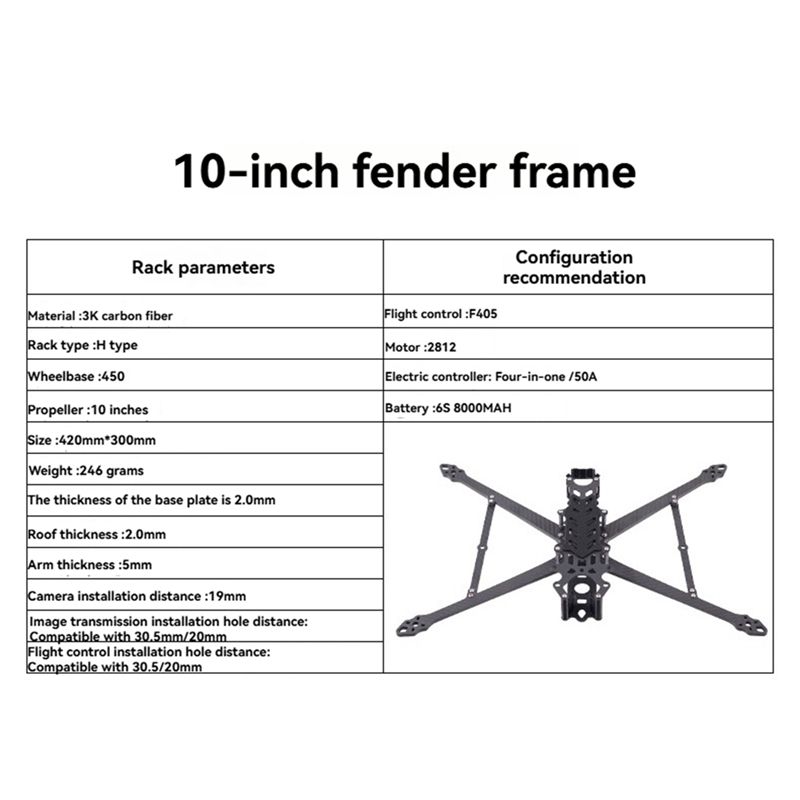 ABKN-Super Long Range FPV Cros - Drone Kit Long Range reseña y precio