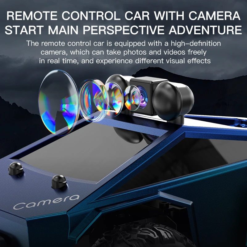 KF29 1:28 RC Off Road Car with - Drone Kit With Camera reseña y precio
