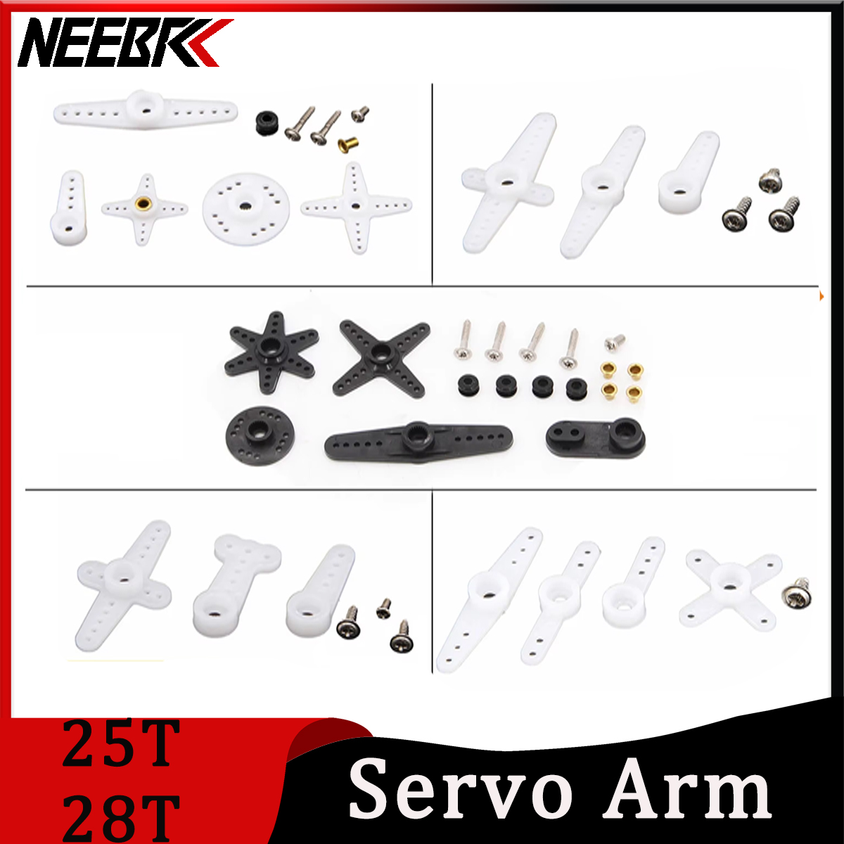 DSpower 25T 28T RC Servo Arm D - Drone Kit Beginner reseña y precio