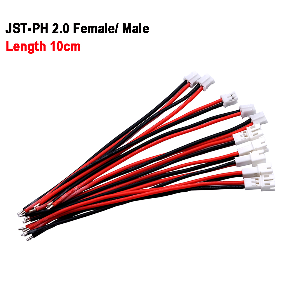 10cm 24AWG Tiny Whoop JST-PH 2 - Drone Kit Vtol reseña y precio