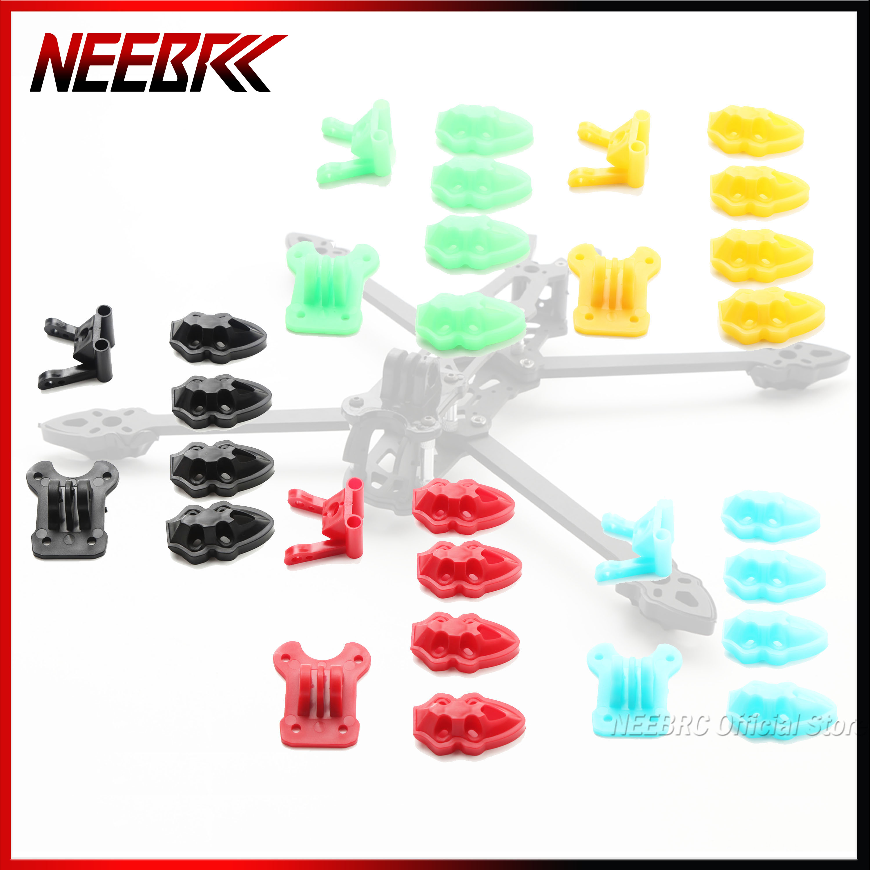 FPV Drone Frame 3D Printed Set - Drone Kit Racing reseña y precio