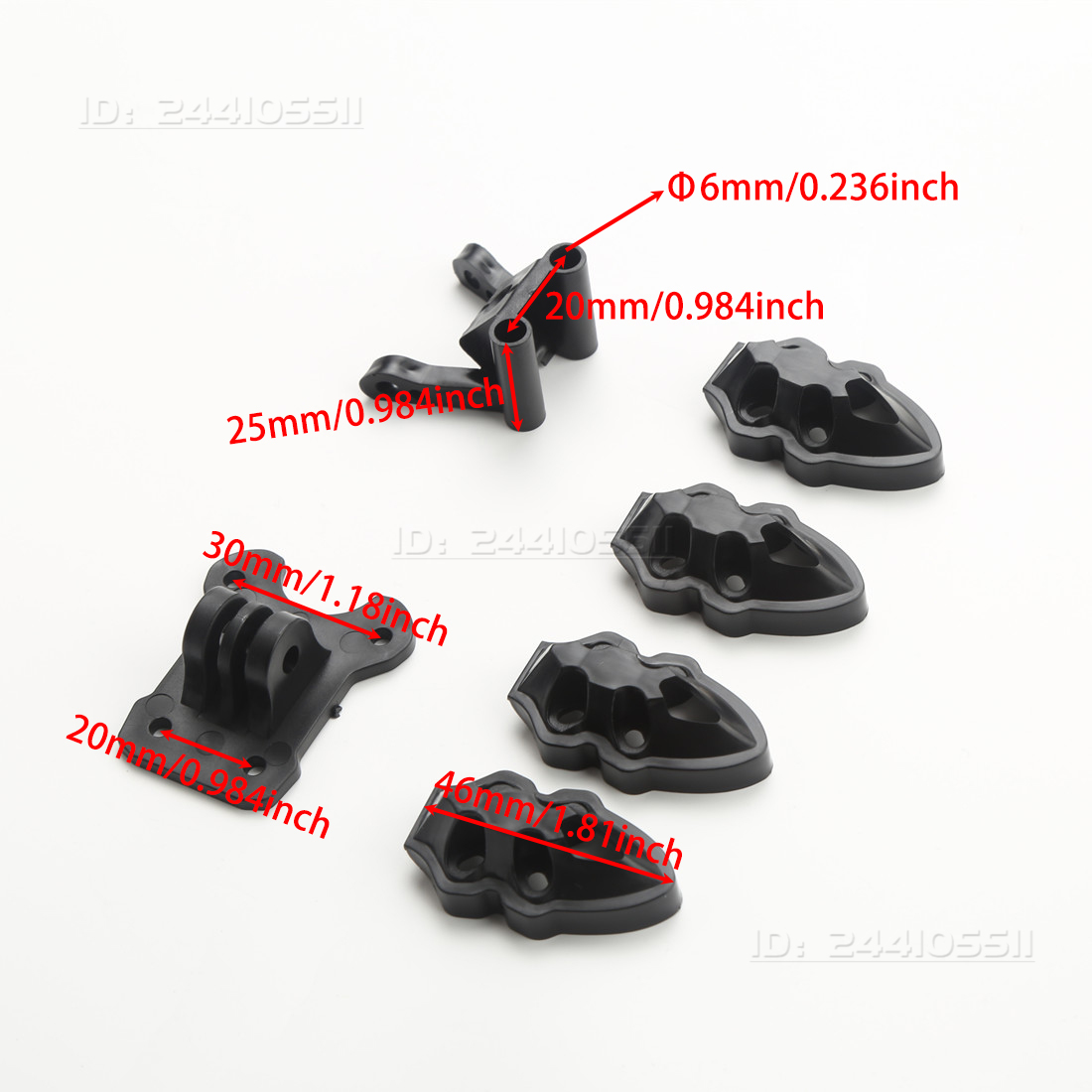 FPV Drone Frame 3D Printed Set - Drone Kit Racing reseña y precio
