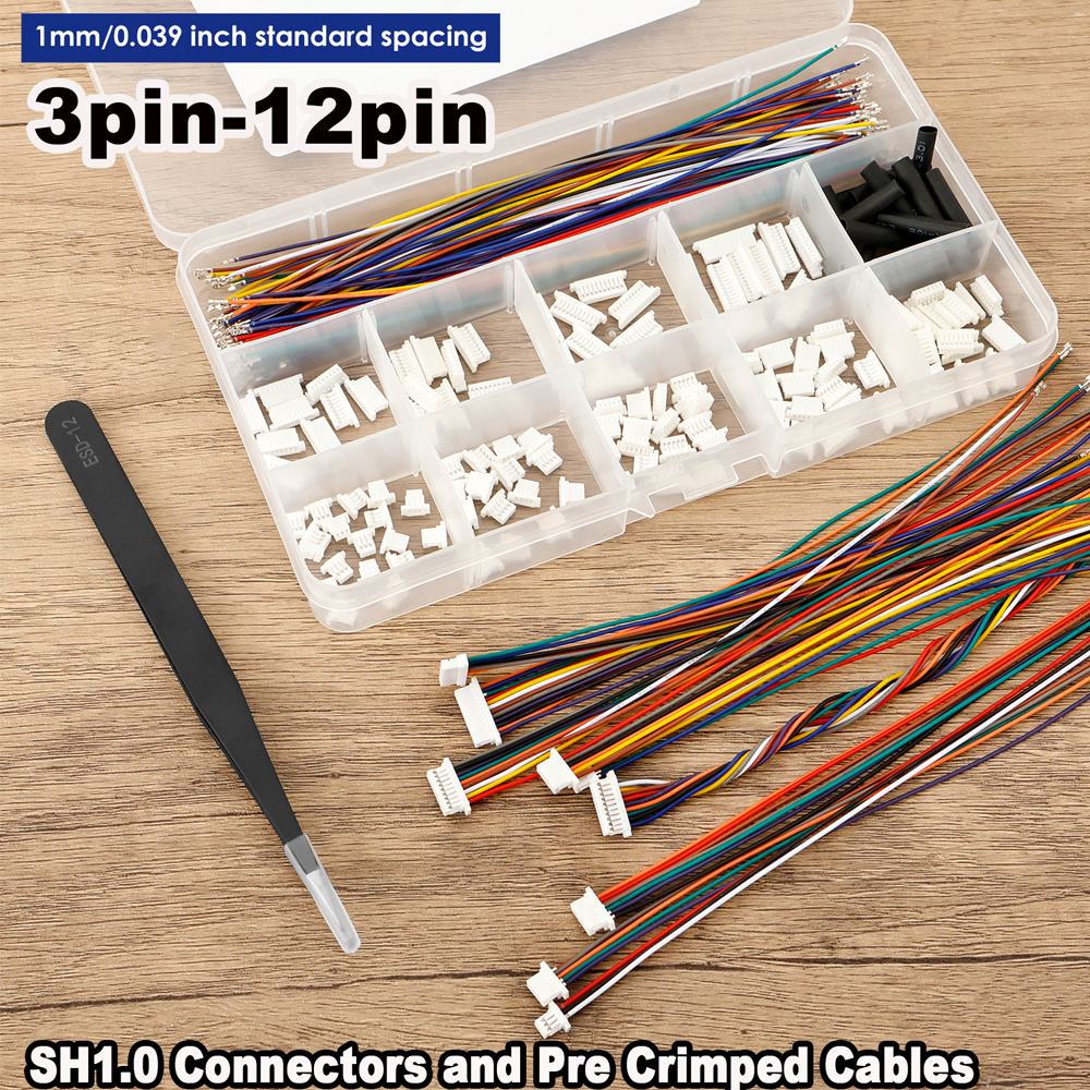 SH1.0mm Connector Kit with 150 - Drone Kit Plug And Play reseña y precio
