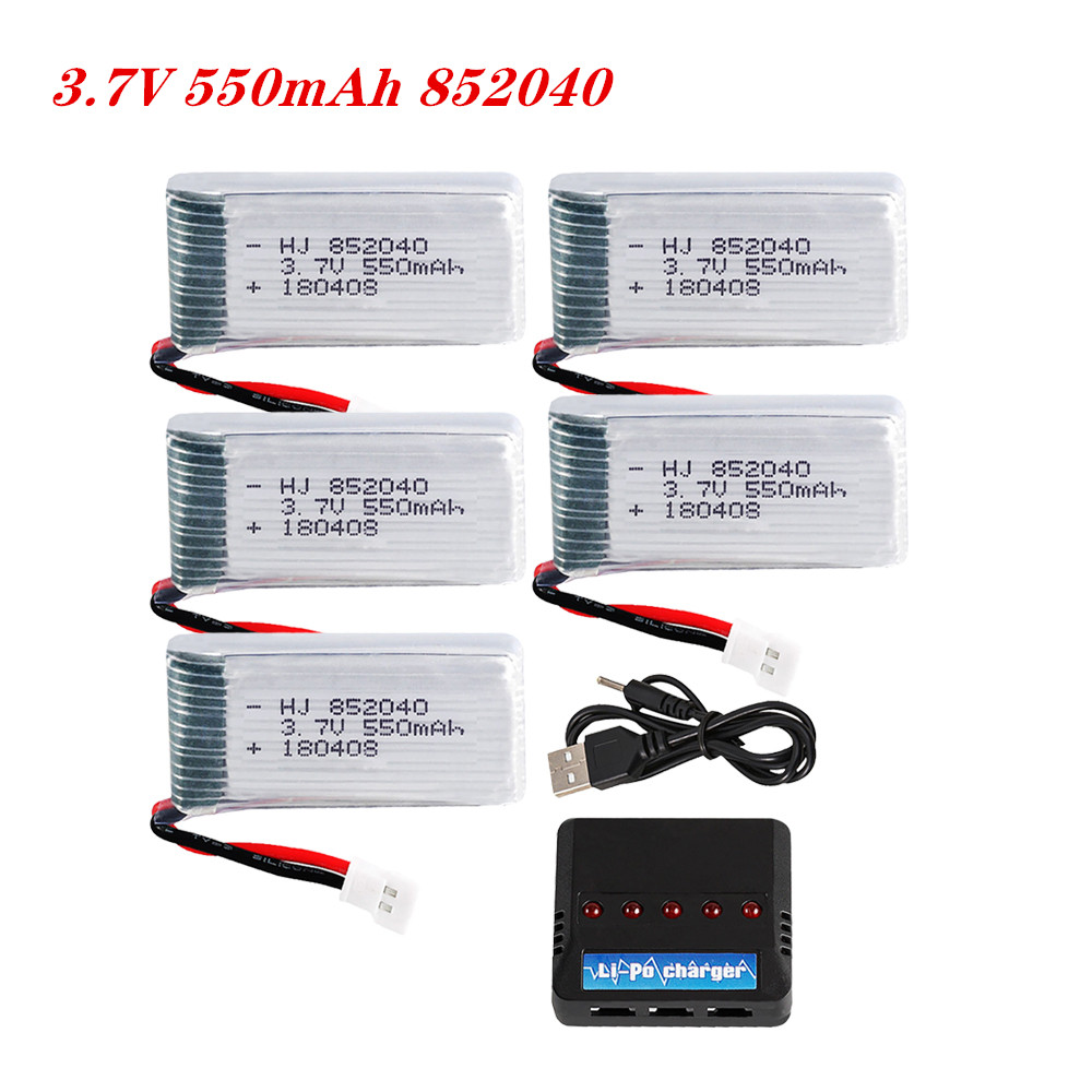 3.7V 550mAh 25C Lipo Battery 8 - Drone Kit Beginner reseña y precio