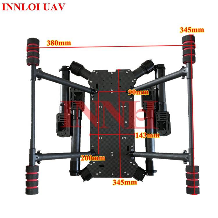 XAERO DIY H4 860mm Alien Foldi - Drone Kit Hexacopter reseña y precio