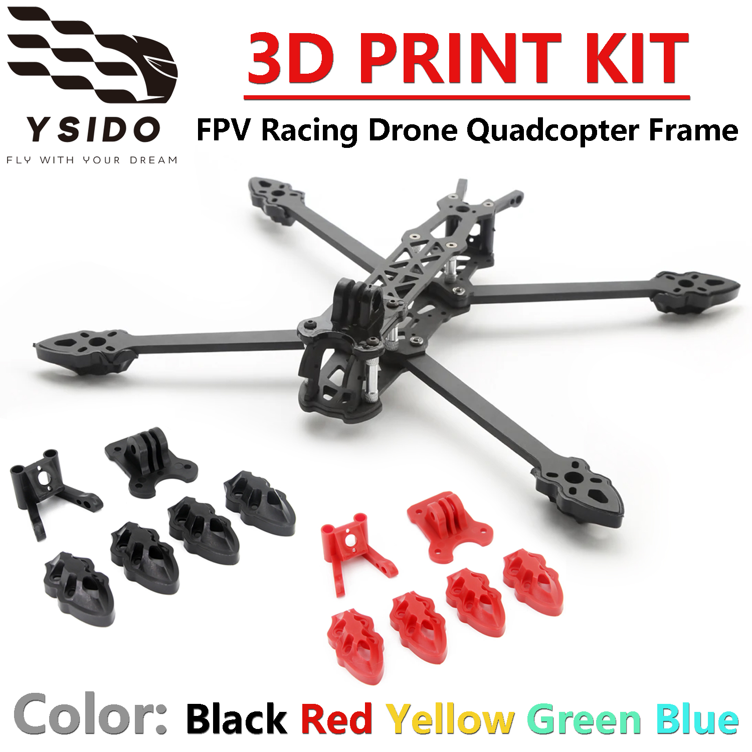 Mark4 5inch / 7inch FPV Frame  - Drone Kit Octocopter reseña y precio