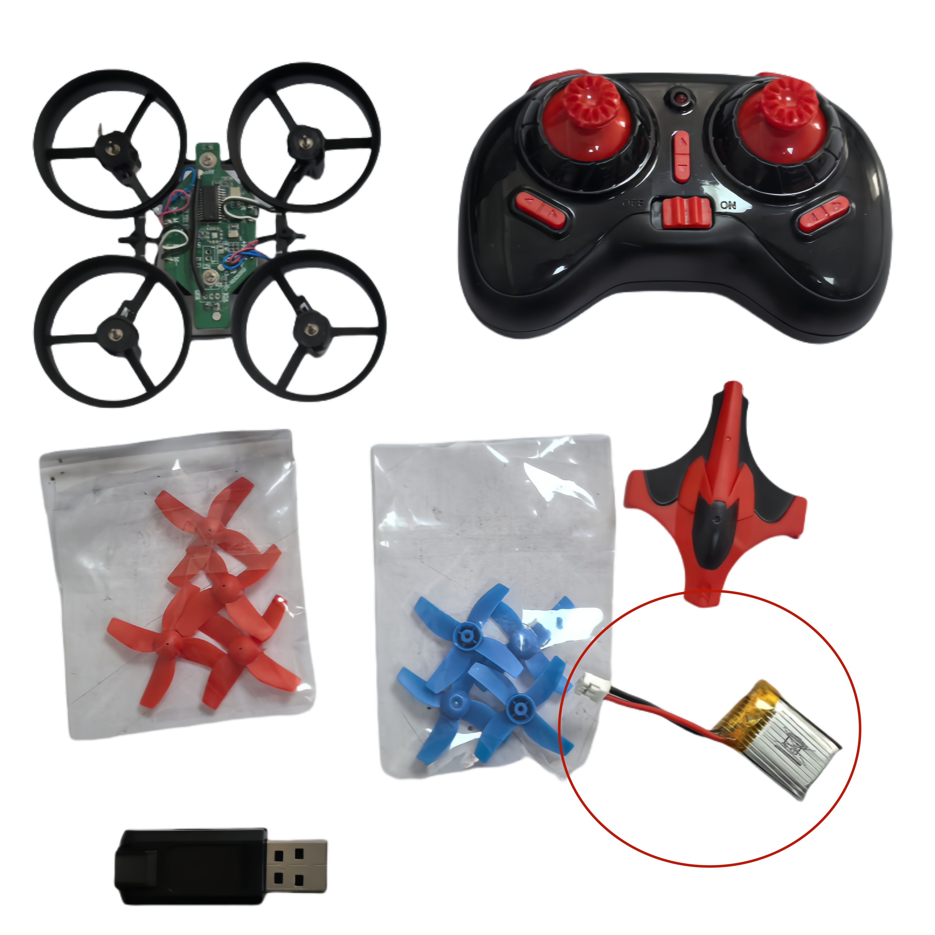 DIY RC Drone Parts 2.4GHz Each - Drone Kit Build Yourself reseña y precio