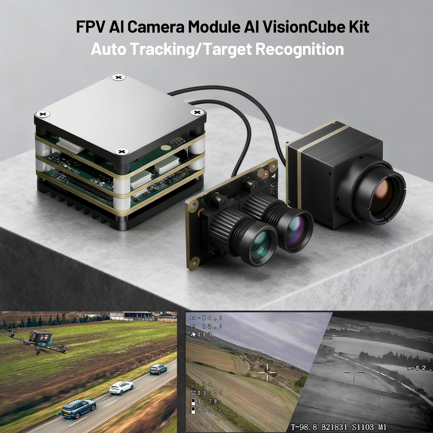 FPV AI Camera Module AI Vision - Drone Kit With Camera reseña y precio