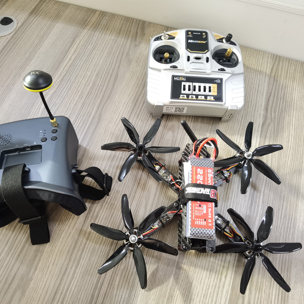 10pcs 504060 5x4x6 6-Blade Sin - Drone Kit Octocopter reseña y precio