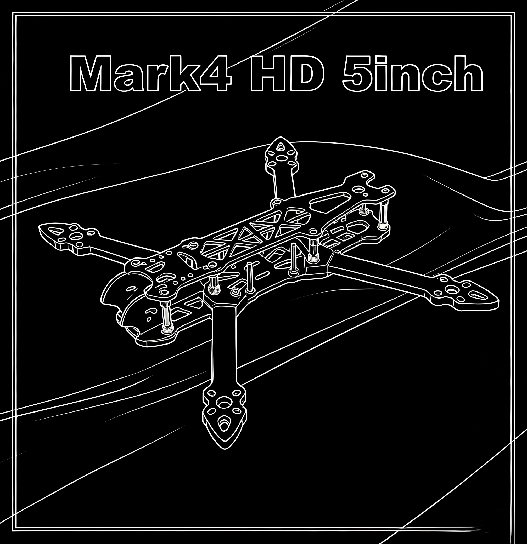 MARK4 V2 Mark 4 V2 5inch 240mm - Drone Kit Octocopter reseña y precio