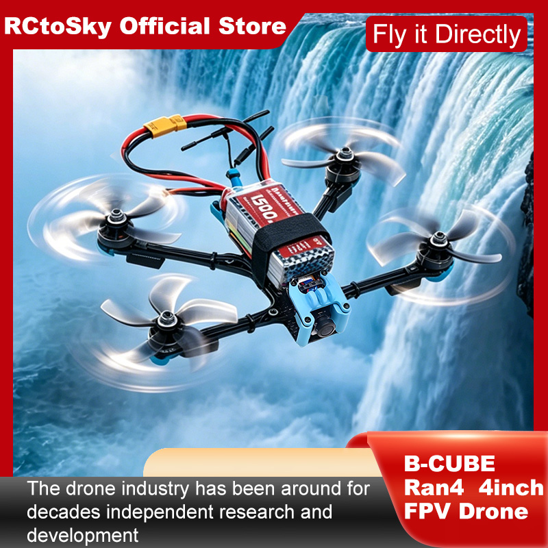 B-CUBE Ran4 4inch FPV Drone Fr - Drone Kit Octocopter reseña y precio