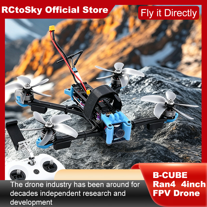 B-CUBE Ran4 4inch FPV Drone Fr - Drone Kit Octocopter reseña y precio