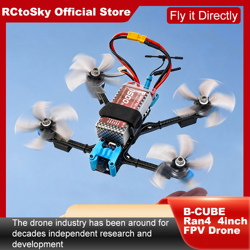 B-CUBE Ran4 4inch FPV Drone Fr - Drone Kit Octocopter reseña y precio
